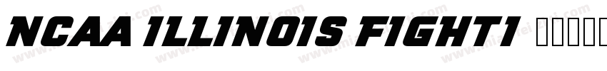 NCAA Illinois Fighti字体转换